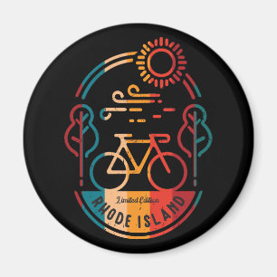 Imã Trilha de Bike das Ilhas Rhode.