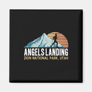 Imã Trilha de caminhada Angels Landing Vintage Zion Na