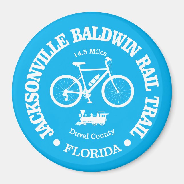 Imã Trilha de Jacksonville Baldwin Rail (ciclismo) (Frente)