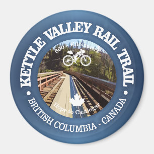 Imã Trilha do Kettle Valley Rail (ciclismo c)