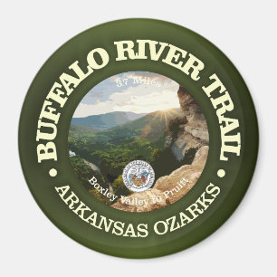 Imã Trilha do rio Buffalo (rd)