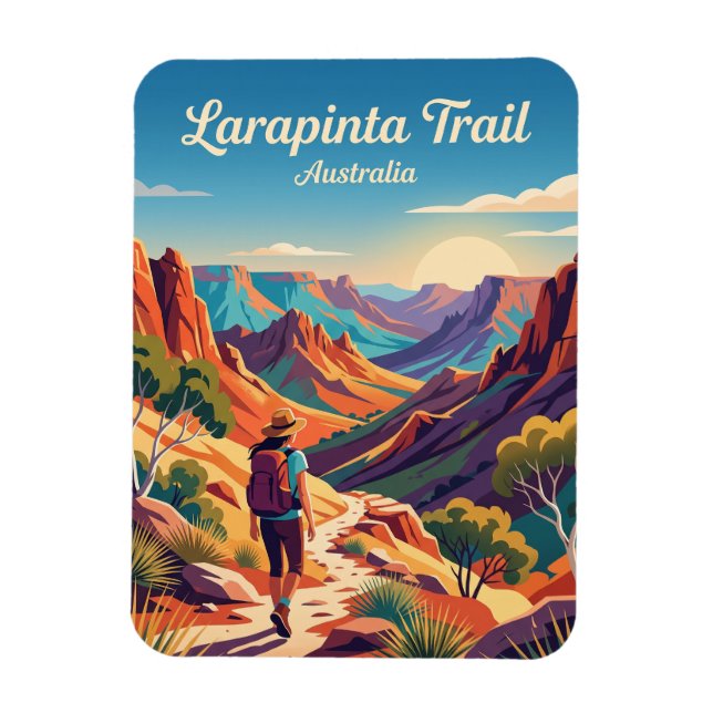 Ímã Trilha Larapinta Austrália (Vertical)