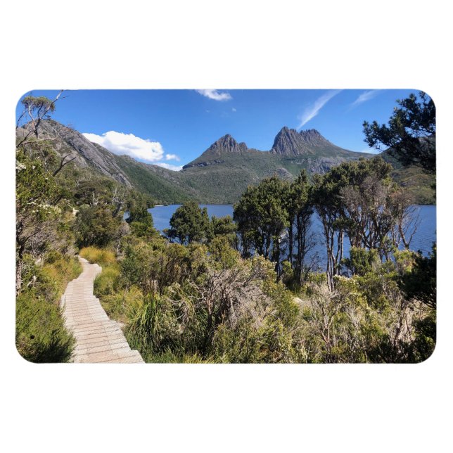 Ímã trilha terrestre montanhosa do berço (Horizontal)