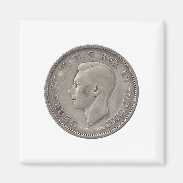 Imã Trimestre Canadense 1942 (Frente)