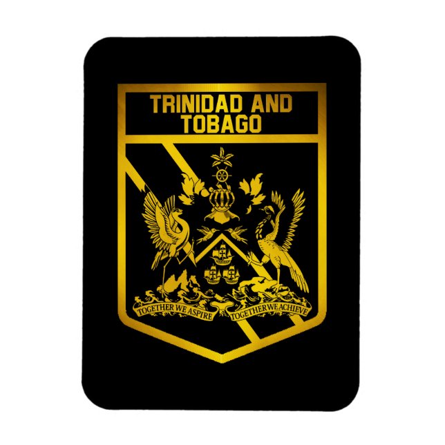 Ímã Trinidad e Tobago Emblem (Vertical)