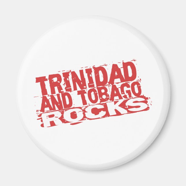 Imã Trinidad e Tobago Magnet (Frente)