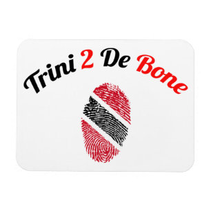 Ímã Trinidad e Tobago Trini 2 De Bone