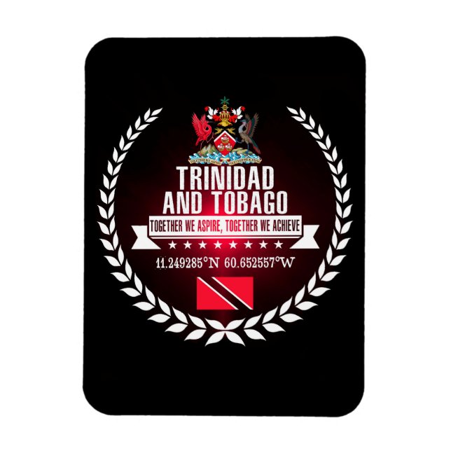 Ímã Trinidade e Tobago (Vertical)