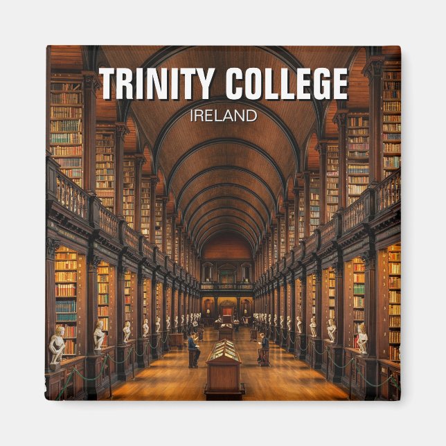 Imã Trinity College Dublin Ireland Library (Frente)