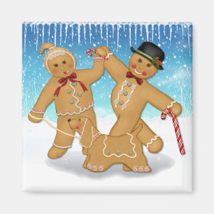 Imã Trio Gingerbread