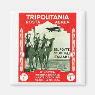 Imã Tripolitania 1934 1 lira de selo