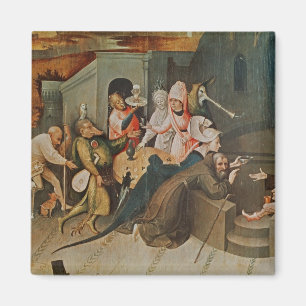 Imã Triptych da tentação de St Anthony