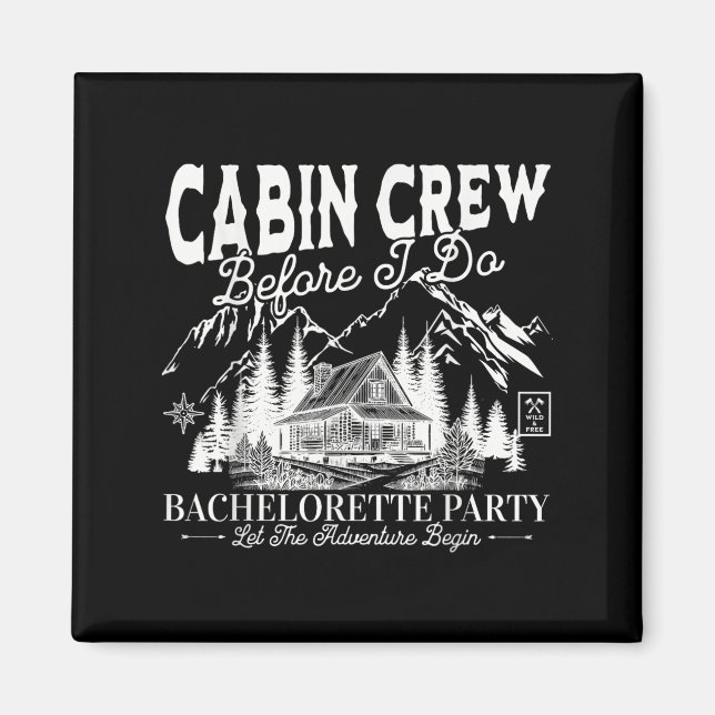 Imã Tripulação de Cabine Antes de Eu Fazer Acampamento (Frente)