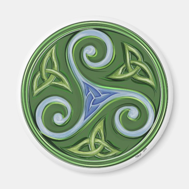 Imã Triskelle (Frente)