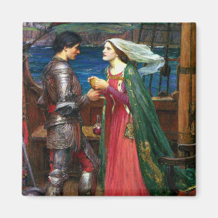 Imã Tristan e Isolda, c. 1916 por John Waterhouse