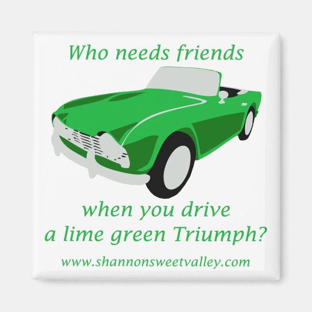 Imã Triumph Magnet Square (Frente)