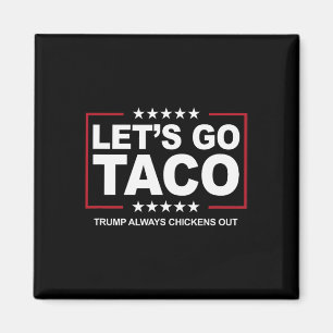 Imã Trocadilho Comida Troca Engraçado Trump Sempre Des