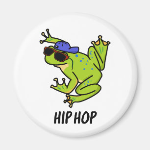 Imã Trocadilho de Sapo de Corte de Hip Hop