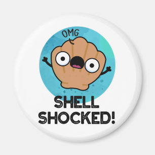 Imã Trocadilho de Seashell de Cute Chocado