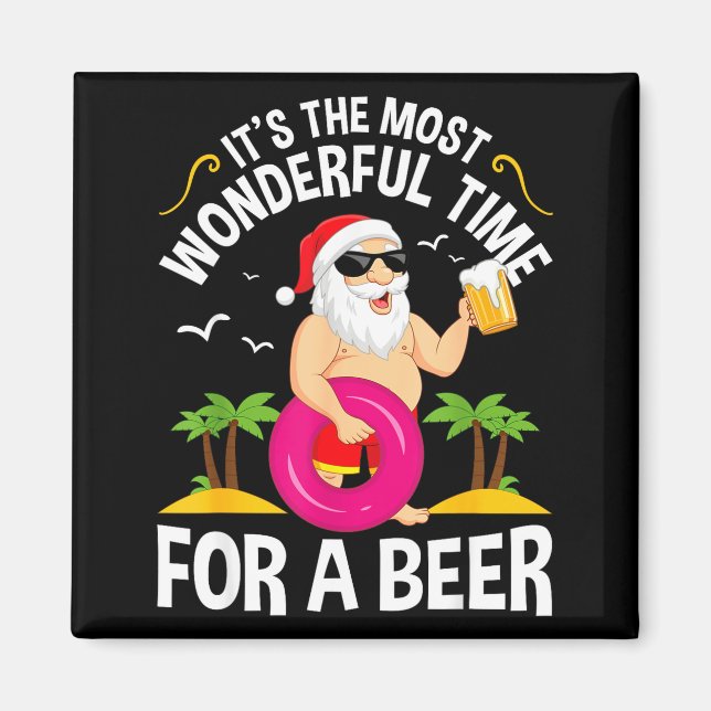 Imã Trocal Christmas It's The Most Wonderful Time For  (Frente)