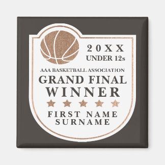 Imã Troféu de Grande Prêmio Final de Basquete Local