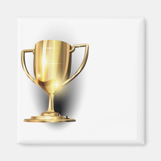 Imã Troféu Dourado (Frente)