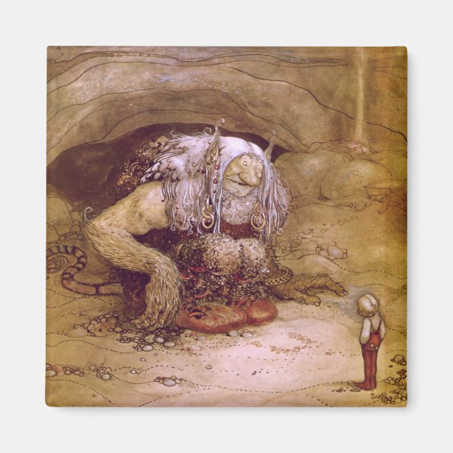 Imã Troll com Little Boy (Frente)