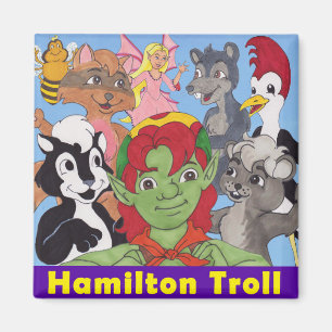 Imã Troll de Hamilton & ímã dos amigos