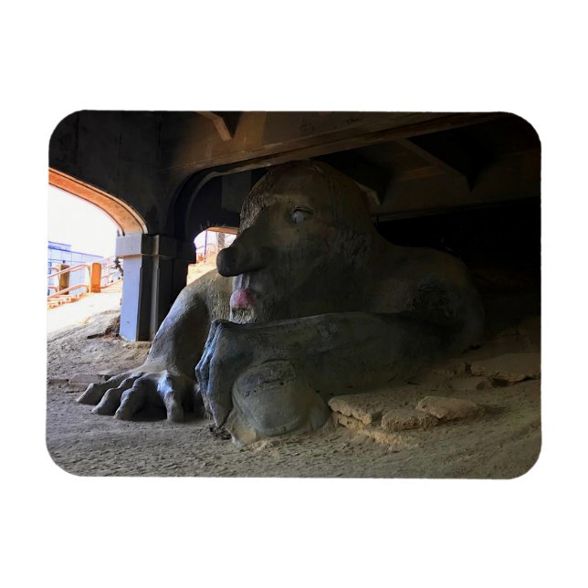 Ímã Troll Seattle Fremont nº 2 (Horizontal)