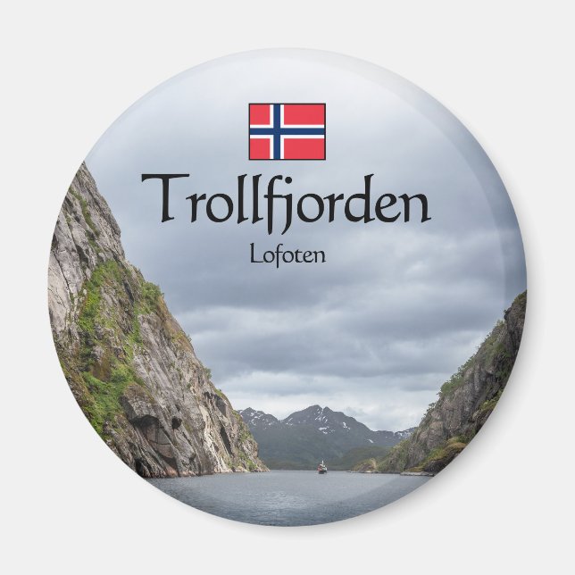 Imã Trollfjord Lofoten (Frente)