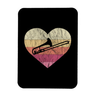 Ímã Trombonista Adora Jogar Trombone