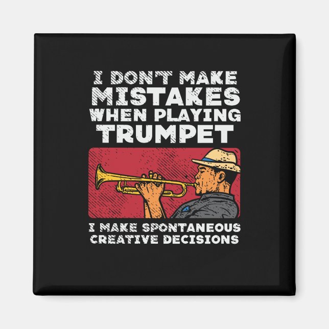 Imã Trompete - Tocando Um Trompete (Frente)