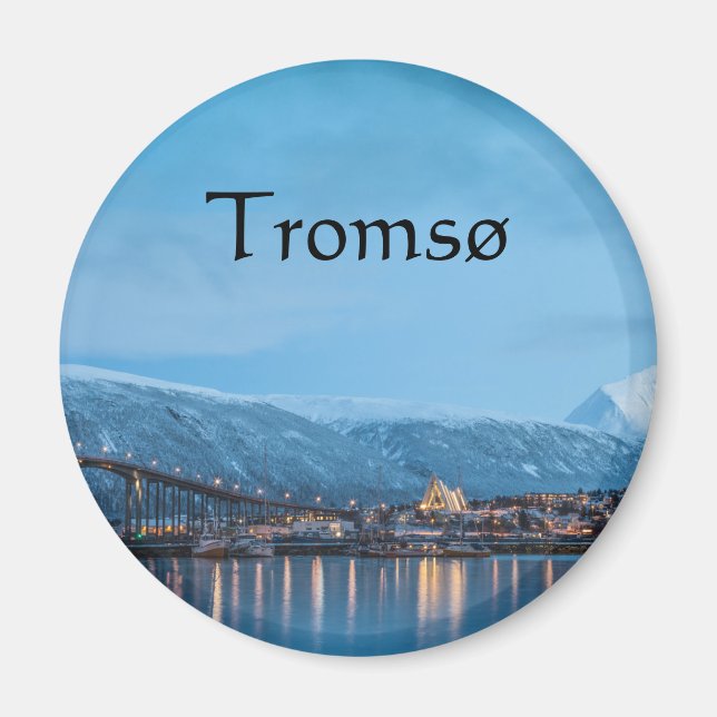 Imã Tromso Norway Souvenir (Frente)