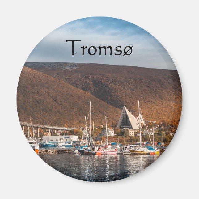 Imã Tromso Norway Souvenir (Frente)
