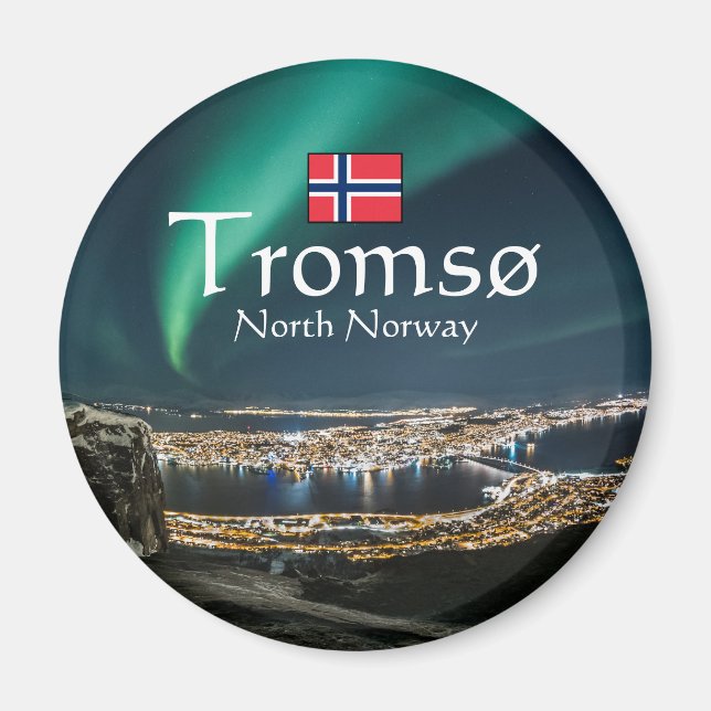 Imã Tromso Norway Souvenir (Frente)