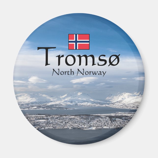Imã Tromso Norway Souvenir (Frente)