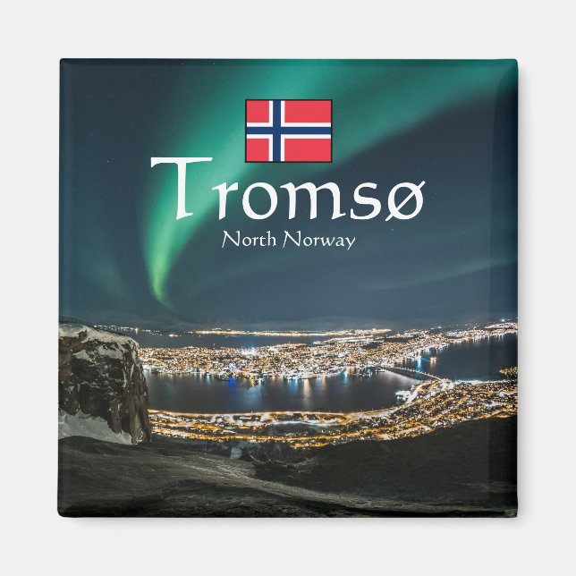 Imã Tromso Norway Souvenir (Frente)