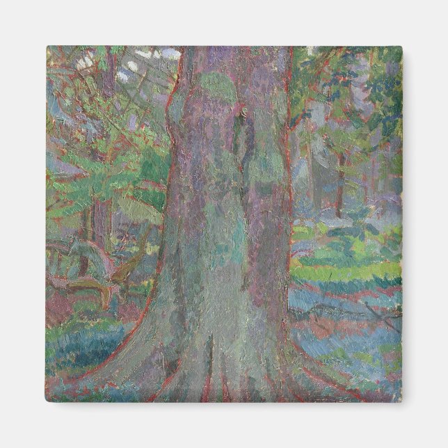 Imã Tronco de Árvore, 1916 (óleo na canvas) (Frente)