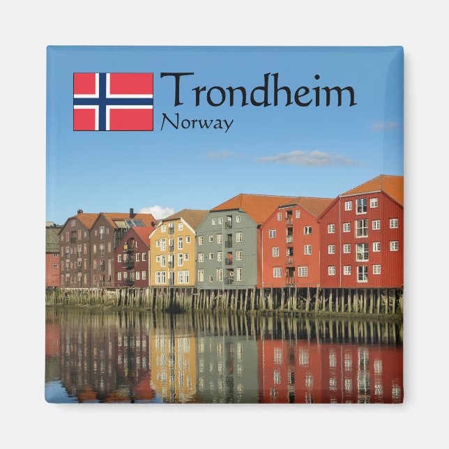 Imã Trondheim Norway Souvenir (Frente)