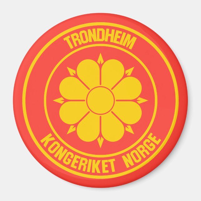 Imã Trondheim Round Emblem (Frente)