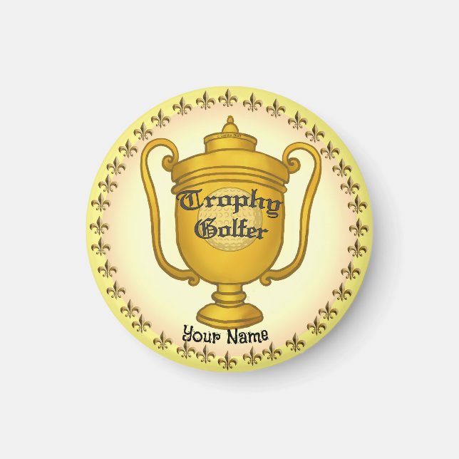 Imã Trophy Golfer (Frente)