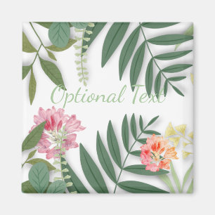Imã Tropical Floral 