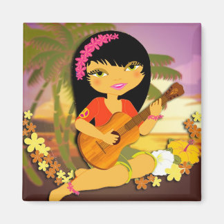 Imã TROPOGIRL Ukulele