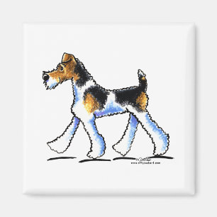 Imã Trote do Fox Terrier do fio
