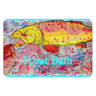 Ímã Trout Bum