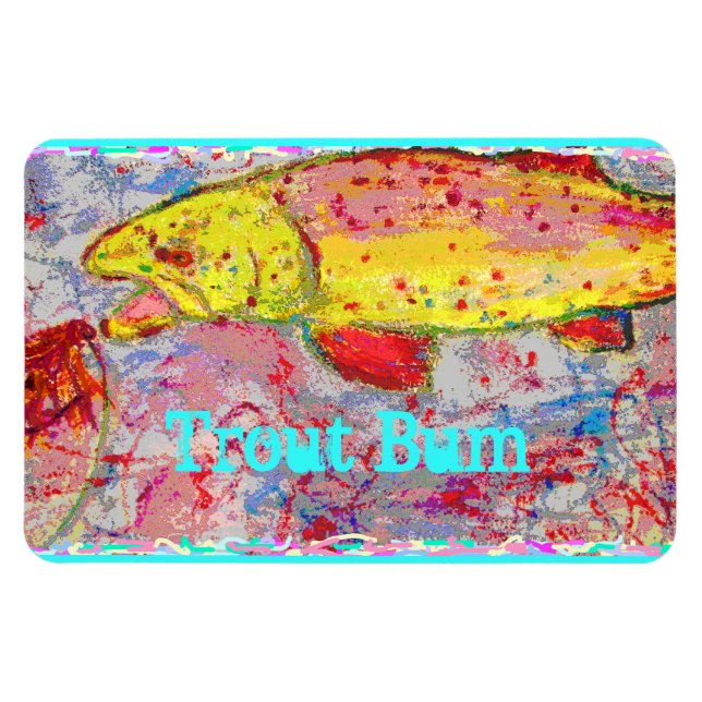 Ímã Trout Bum (Horizontal)