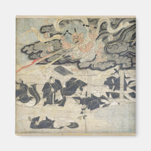 Imã Trovão do demónio, santuário de Tenjin, períod