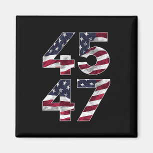 Imã Trump 2024 45 47 Vintage EUA