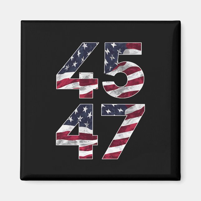 Imã Trump 2024 45 47 Vintage EUA (Frente)