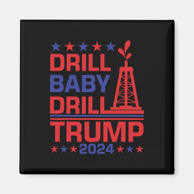 Imã Trump 2024 Broca By3  (Frente)